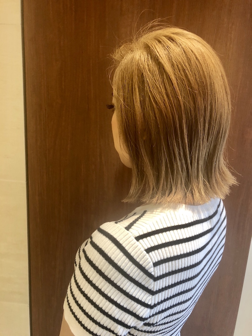 切りっぱなしボブ
